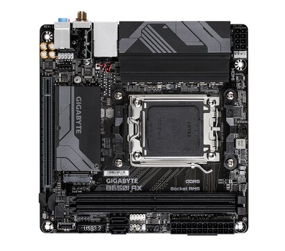 Зображення 4 Материнська плата Gigabyte B650I AX (Socket AM5, AMD B650)