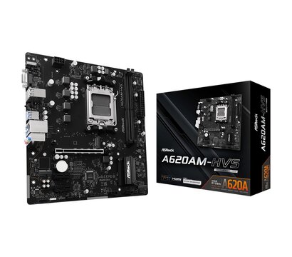 Зображення 5 Материнська плата ASRock A620AM-HVS (Socket AM5, AMD A620)