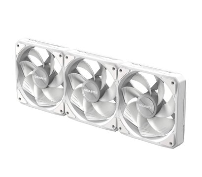 Изображение 2 Охлаждение для корпуса Gigabyte EZ Chain RVS Fan 120 Ice 3-Pack White (GP-GBT EZRVSFAN1203 ICE)