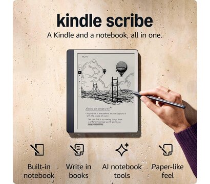 Зображення 2 Електронна книжка Amazon Kindle Scribe (1st Gen) (2024) 16GB Tungsten_JP