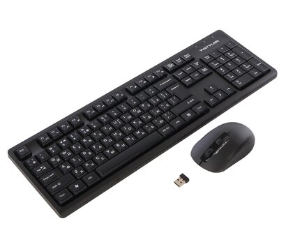 Зображення 2 Комплект мишка + клавіатура A4Tech FG1200S Black