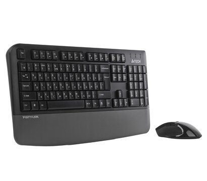 Зображення 2 Комплект мишка + клавіатура A4Tech Fstyler FG2500S Plus Grey