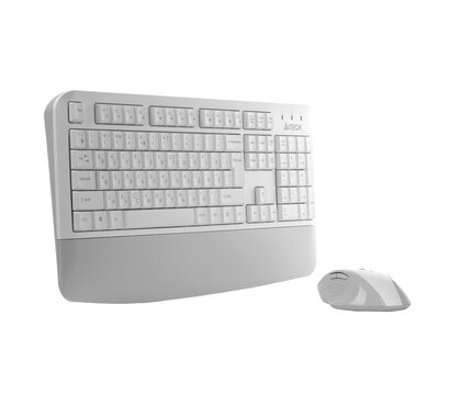 Зображення 2 Комплект мишка + клавіатура A4Tech Fstyler FG2500S Plus White