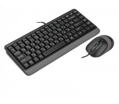 Зображення 3 Комплект мишка + клавіатура A4Tech Fstyler F1110 USB Grey