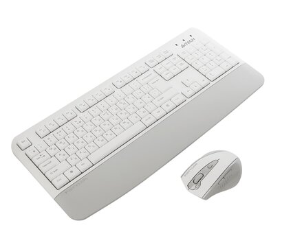 Зображення 3 Комплект мишка + клавіатура A4Tech Fstyler FG2500S Plus White