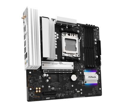 Изображение 3 Материнская плата ASRock A620M Pro RS WiFi (Socket AM5, AMD A620)