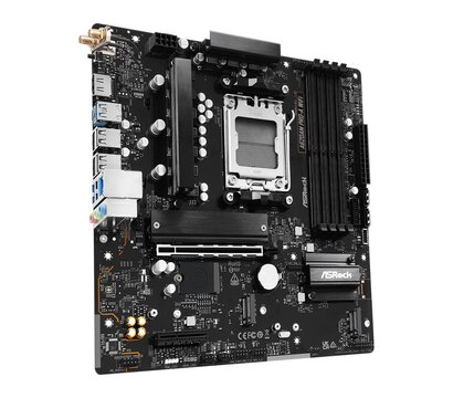 Изображение 3 Материнская плата ASRock A620AM Pro-A WiFi (Socket AM5, AMD A620)