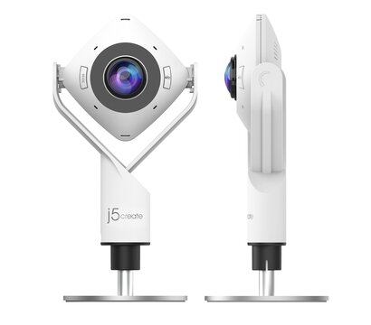 Зображення 4 Веб-камера J5create JVCU360-N White