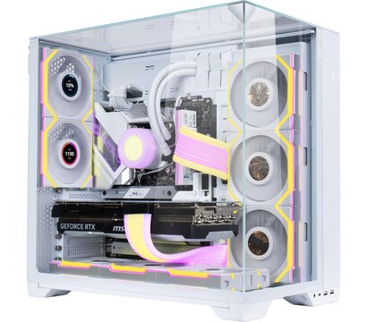 Зображення 4 Охолодження для корпусу Lian Li Uni Fan SL Wireless LCD 120-3 Reverse White (G99.12RSLLCD1W3W.00)