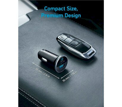 Зображення 4 Зарядний пристрій Anker PowerDrive 323 Black (A2735G11)