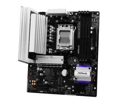 Изображение 4 Материнская плата ASRock A620M Pro RS WiFi (Socket AM5, AMD A620)