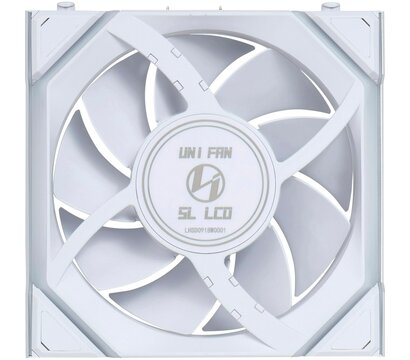 Зображення 5 Охолодження для корпусу Lian Li Uni Fan SL Wireless LCD 120-3 Reverse White (G99.12RSLLCD1W3W.00)