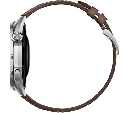 Зображення 6 Розумний годинник Huawei Watch GT 6 46mm Steel with Brown Composite Leather Strap (55020FTW) з