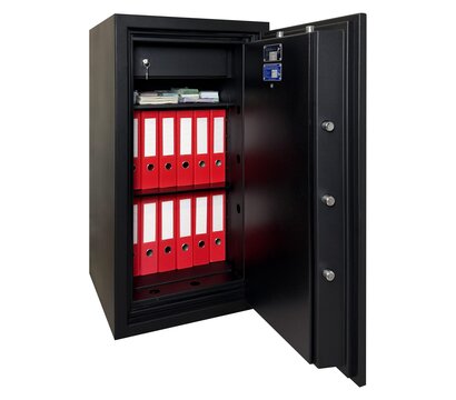 Зображення 3 Вогне-зламостійкий сейф Griffon F120CL I.110.ET Black кодовий електронний замок