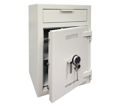 Изображение 3 Депозитный сейф Griffon CLWD II.81.K.E Grey совмещенный (код + ключ) замок