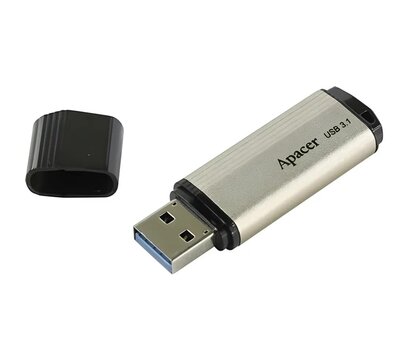 Изображение 4 USB флеш накопитель Apacer AH353 USB 3.1 128Gb Champagne Gold - AP128GAH353C-1