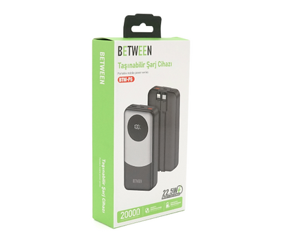 Зображення 2 УМБ Between BTW-P6 20000mAh 22.5W Black