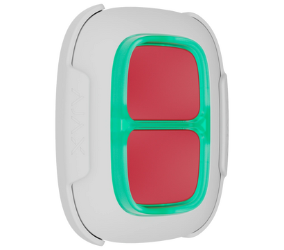Зображення 3 Кнопка тривоги Ajax Superior DoubleButton G3 White, Колір: білий