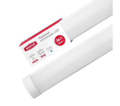 Купить Maxus Batten Light 36W 5000K IP65 (1-MBT-3650-PC) в интернет ...