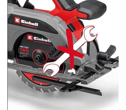 Зображення 4 Електро пила Einhell TP-CS 18/165 Li BL (4331225)