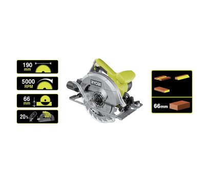 Зображення 5 Електро пила Ryobi RCS1400-G (5133002778)