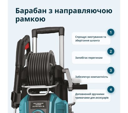 Зображення 6 Мінімийка Konner&Sohnen KSPW160V-BL