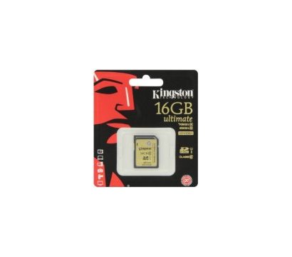 Зображення 2 Карта пам`яті Kingston Ultimate UHS-I SDHC Class 10 16GB - SDA10/16GB