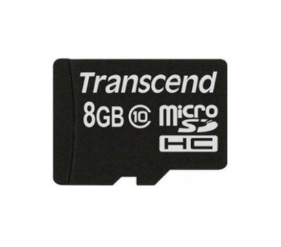 Изображение 2 Карта памяти Transcend microSDHC Class10 8GB - TS8GUSDC10