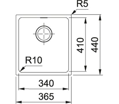 Изображение 2 Кухонная мойка Franke Sirius SID 110-34 (144.0649.548)