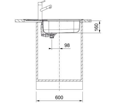 Изображение 3 Кухонная мойка Franke Spark SKL 611-78 XL (101.0716.716)