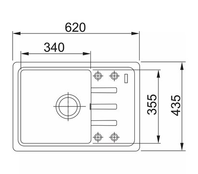 Зображення 3 Кухонна мийка Franke Malta BSG 611-62 (114.0667.450)