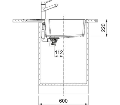 Зображення 3 Кухонна мийка Franke Urban UBG 611-78 XL (114.0701.801)