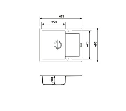 Зображення 6 Мийка для кухні Adamant Minimal (1824296912310)