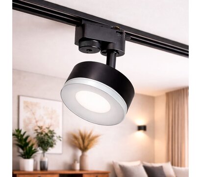 Зображення 2 LED світильник Ardero ML430 Black однофазний шинопровід