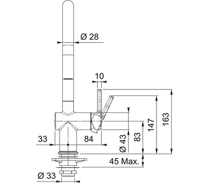Изображение 3 Смеситель Franke Active J (115.0653.404)
