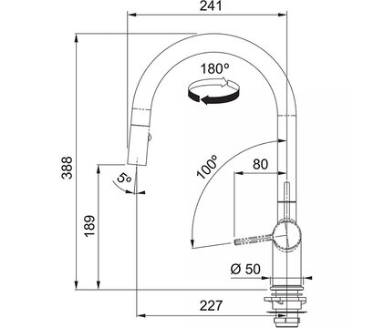 Изображение 4 Смеситель Franke Active J (115.0653.404)
