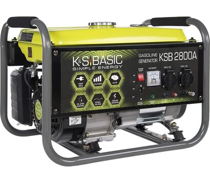 Зображення 2 Бензиновий генератор Konner&Sohnen Basic KSB 2800A (KSB2800A)