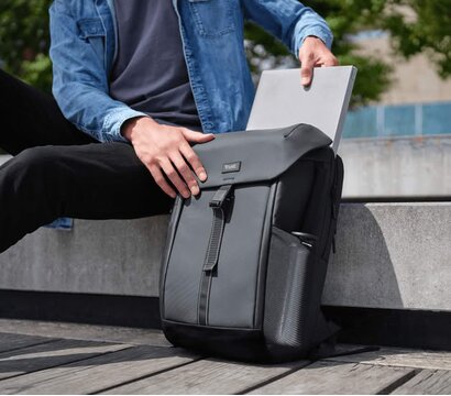 Зображення 3 Рюкзак для лептопа Trust Jersey Travel Black (25669)