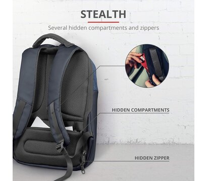 Зображення 3 Рюкзак для ноутбука Trust Nox Anti-theft Blue (23307)