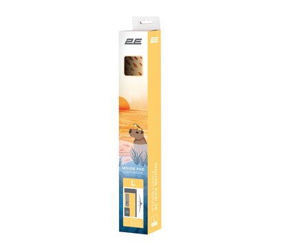 Зображення 3 Килимок для мишки 2E CAPYBARRA (2E-PAD-L-CAPY-YELLOW) немає