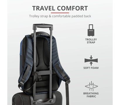 Зображення 5 Рюкзак для ноутбука Trust Nox Anti-theft Blue (23307)