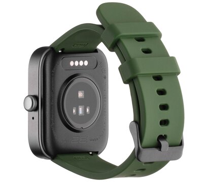 Зображення 5 Смарт-годинник 2E Alpha SQ Music Edition 46mm Black-Green (2E-CWW40BKGN)