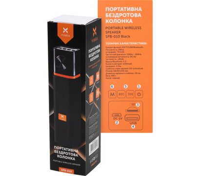 Изображение 6 Акустическая система 2.0 Vinga SPB-010 Black