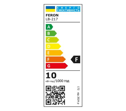 Зображення 2 Світлодіодна LED лампочка Feron LB-217 10Вт GU10 4000K