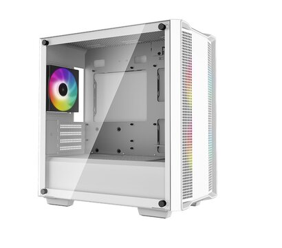 Зображення 2 Корпус DeepCool CC360 White ARGB (R-CC360-WHAPM3-G-1)