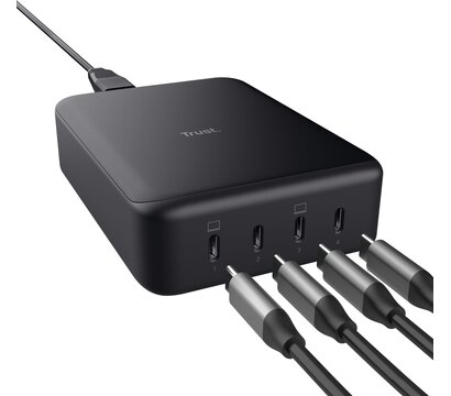 Зображення 3 Зарядний пристрій Trust Maxo 240W Desk Charger Black (25413)
