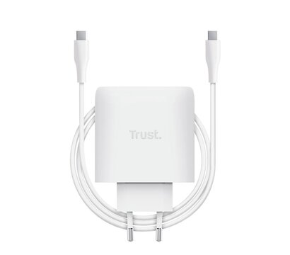 Зображення 3 Зарядний пристрій Trust 65W GaN PD/PPS White (25524)
