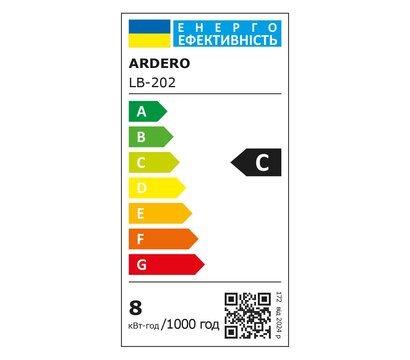 Зображення 3 Світлодіодна LED лампочка Ardero LB-202 7,6Вт E27 4000K