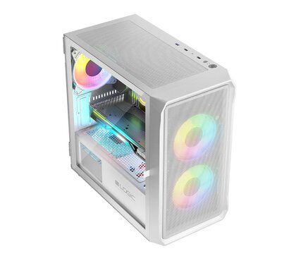 Зображення 4 Корпус LogicConcept Portos ARGB Mini White no PS (AM-PORTOS-20-0000000-0002)