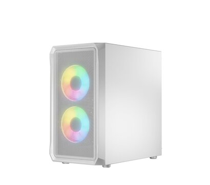 Зображення 5 Корпус LogicConcept Portos ARGB Mini White no PS (AM-PORTOS-20-0000000-0002)